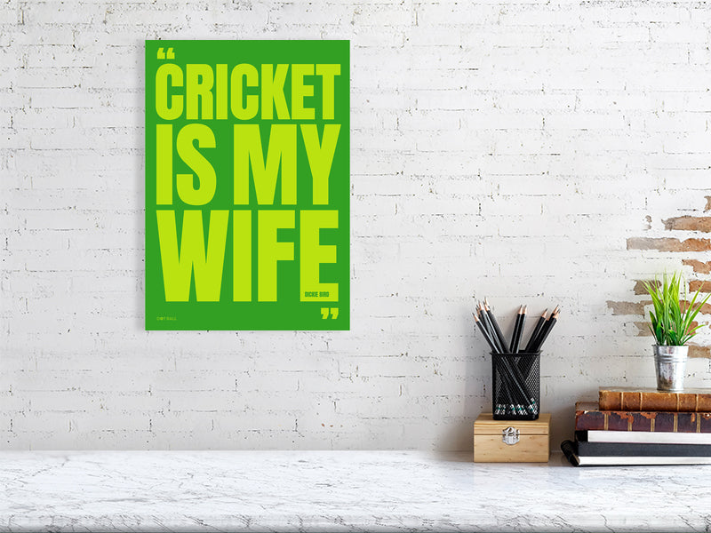 cricket Art Poster