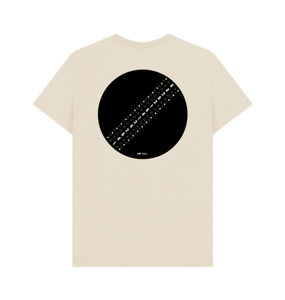 Dotball Oat Printed T-shirt with Cricket design on the back