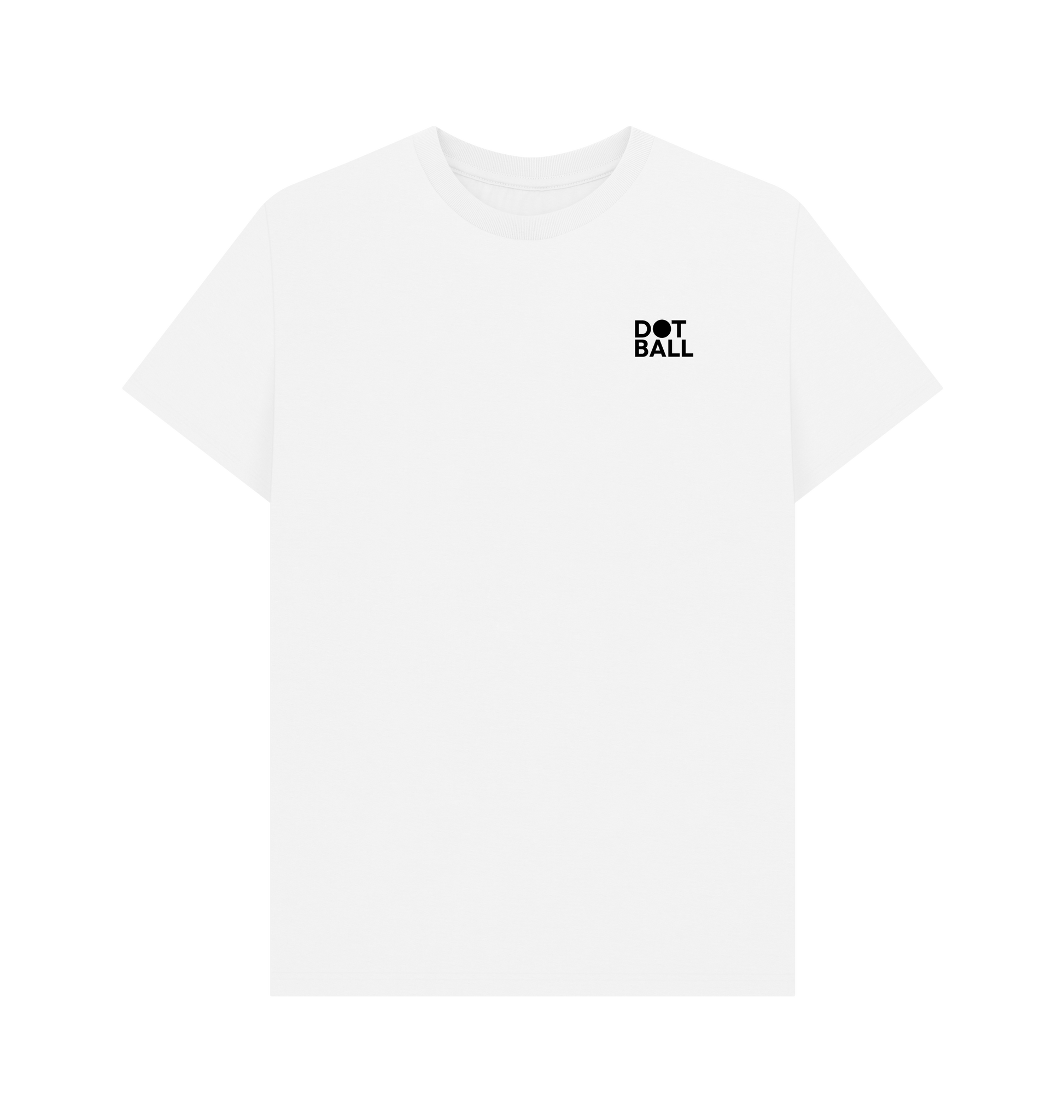 White Printed T-shirt Front
